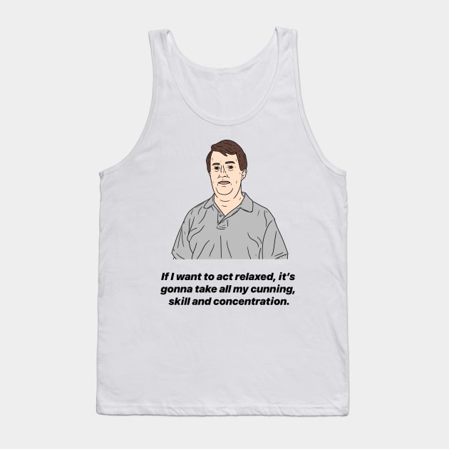 MARK CORRIGAN | CUNNING SKILL AND CONCENTRATION Tank Top by tommytyrer